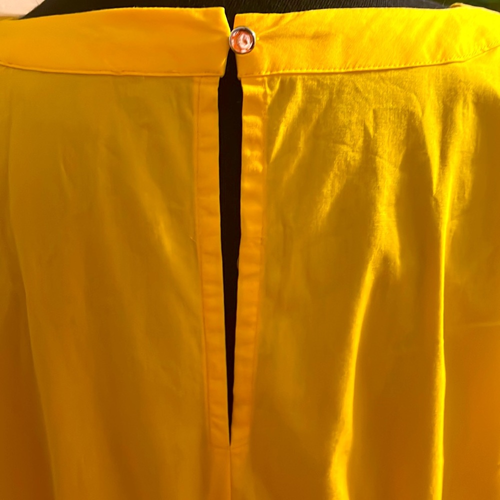 Yellow Ruffle Dress - Picture 4 of 5